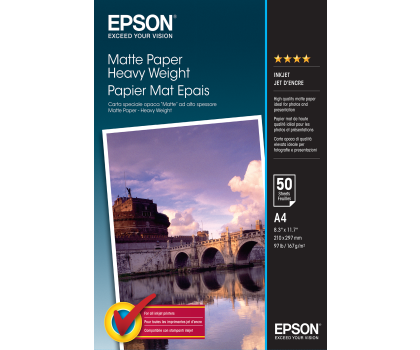 Papier Epson Matte Paper Heavy Weight A4 (50 ark.)